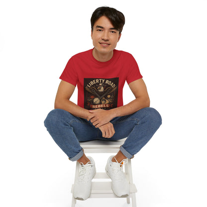 Liberty Road Rebels Vintage Americana Style Unisex Tee T-Shirt