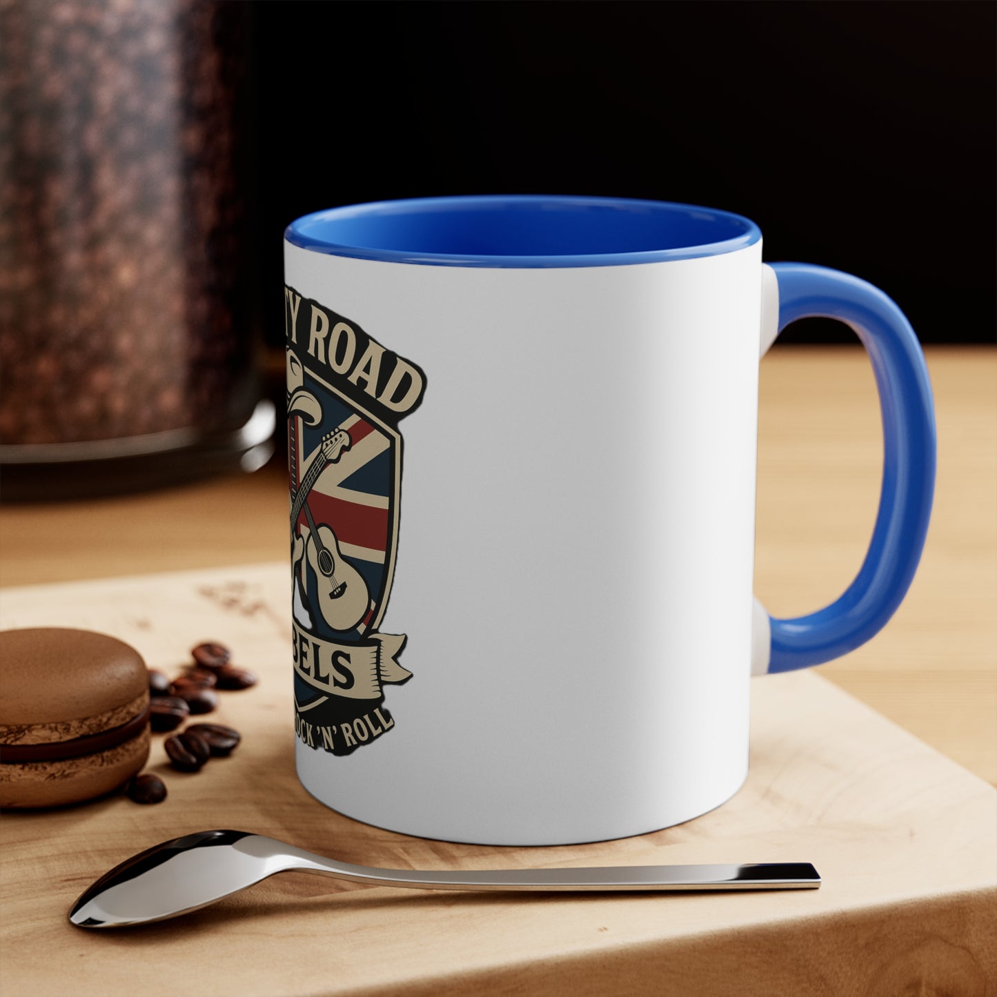 Liberty Road Rebels Britannia Country Rock 'n' Roll Coffee Mug