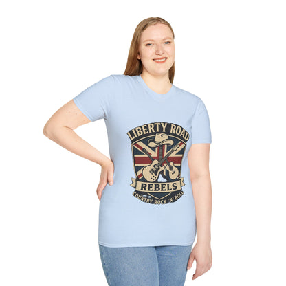 Liberty Road Rebels Britannia T-Shirt  Unisex Softstyle Tee