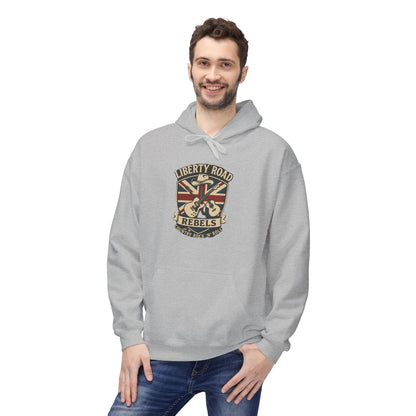 Liberty Road Rebels Britannia Fleece Hoodie Unisex Sweatshirt