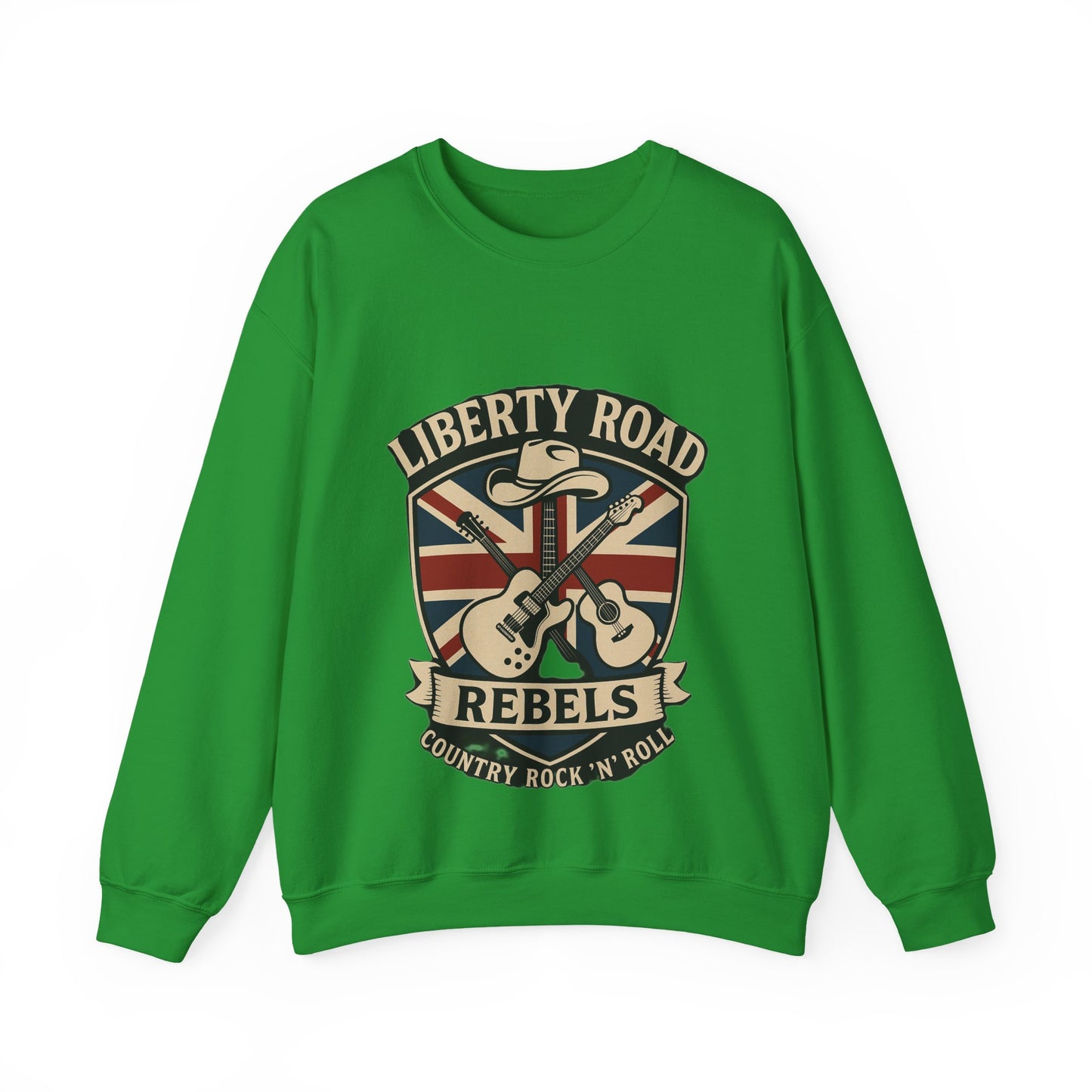 Liberty Road Rebels Britannia Sweatshirt Unisex Crewneck Longsleeve T-Shirt