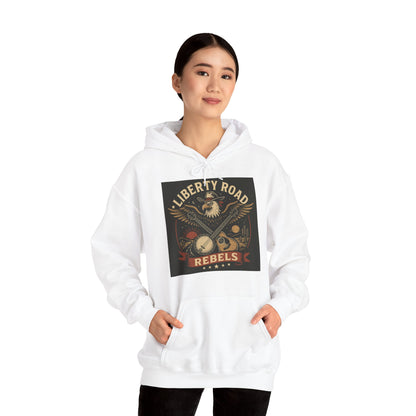 Liberty Road Rebels Vintage Americana Style Sweatshirt Unisex Hoodie