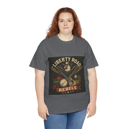 Liberty Road Rebels Vintage Americana Style Tee Unisex T-Shirt