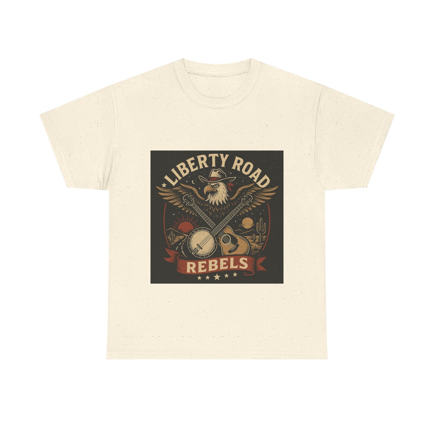 Liberty Road Rebels Vintage Americana Style Tee Unisex T-Shirt