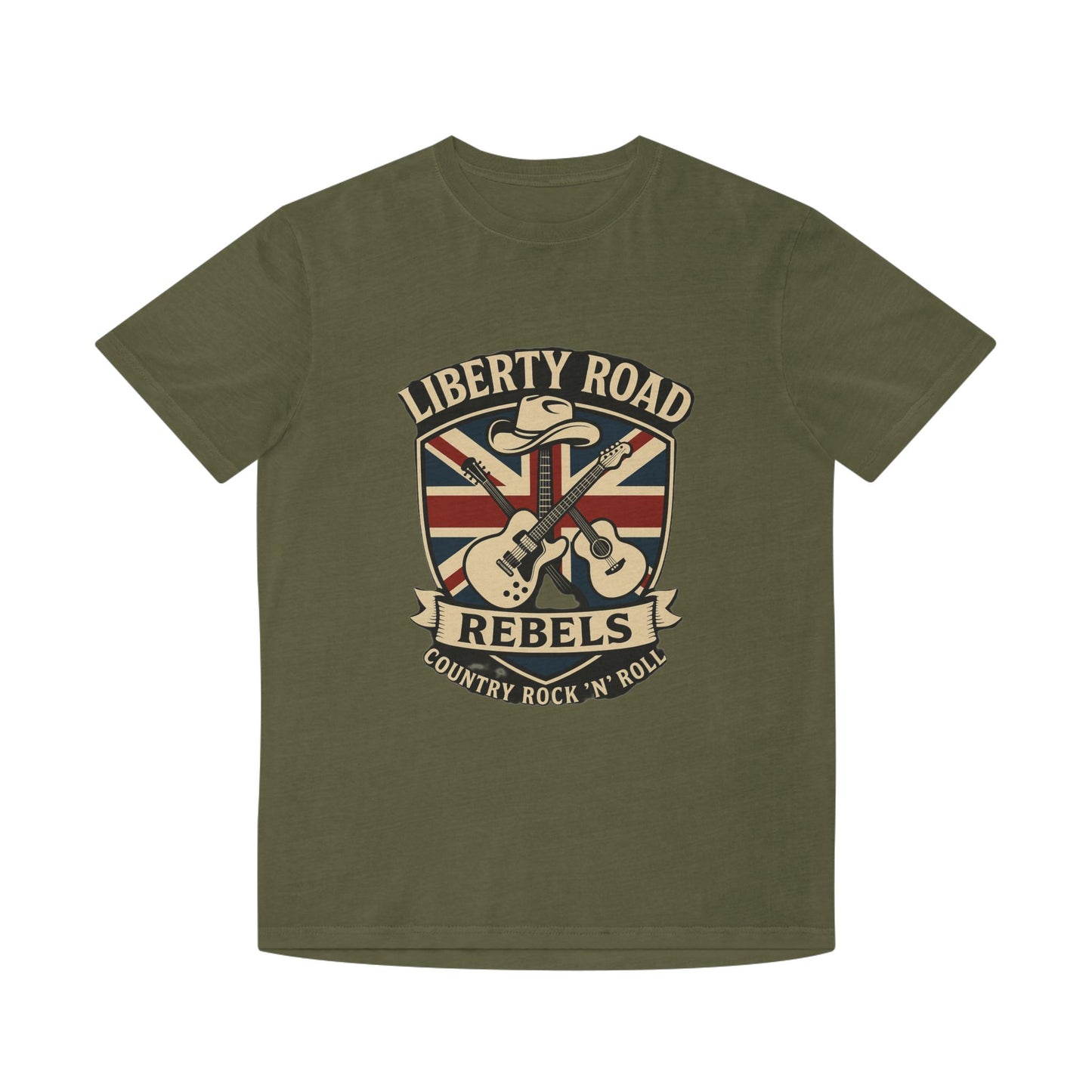 Liberty Road Rebels Britannia Unisex T-Shirt Vintage Tee