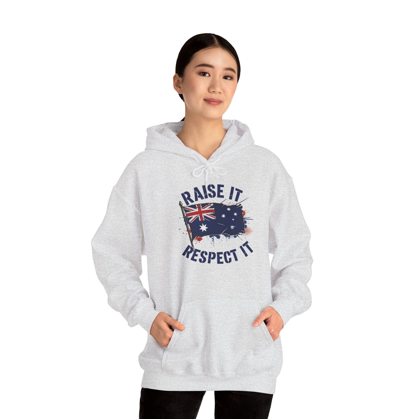 Raise It Respect It Aussie Flag Pride Unisex Sweatshirt