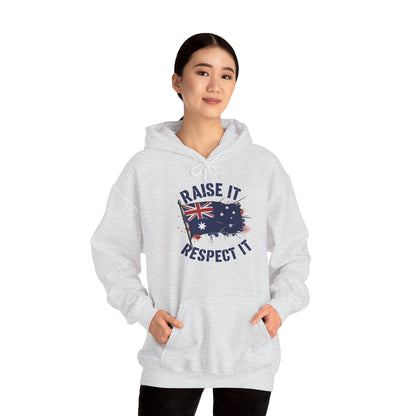 Raise It Respect It Aussie Flag Pride Unisex Sweatshirt