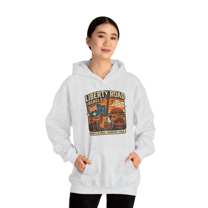 Liberty Road Rebels Australiana Hoodie