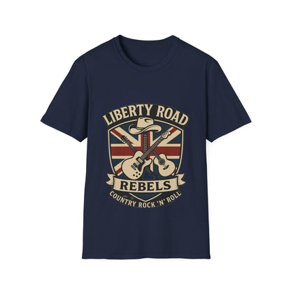 Liberty Road Rebels Britannia T-Shirt  Unisex Softstyle Tee