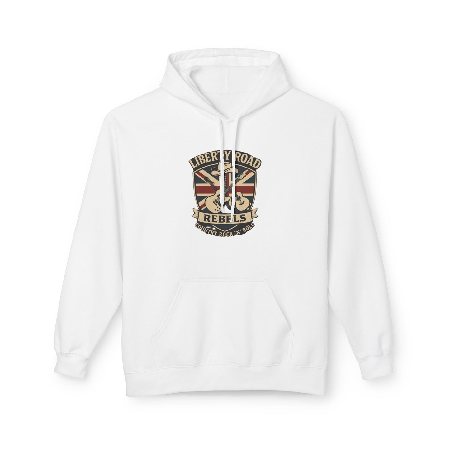 Liberty Road Rebels Britannia Fleece Hoodie Unisex Sweatshirt