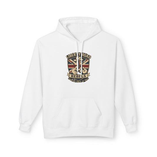Liberty Road Rebels Britannia Fleece Hoodie Unisex Sweatshirt