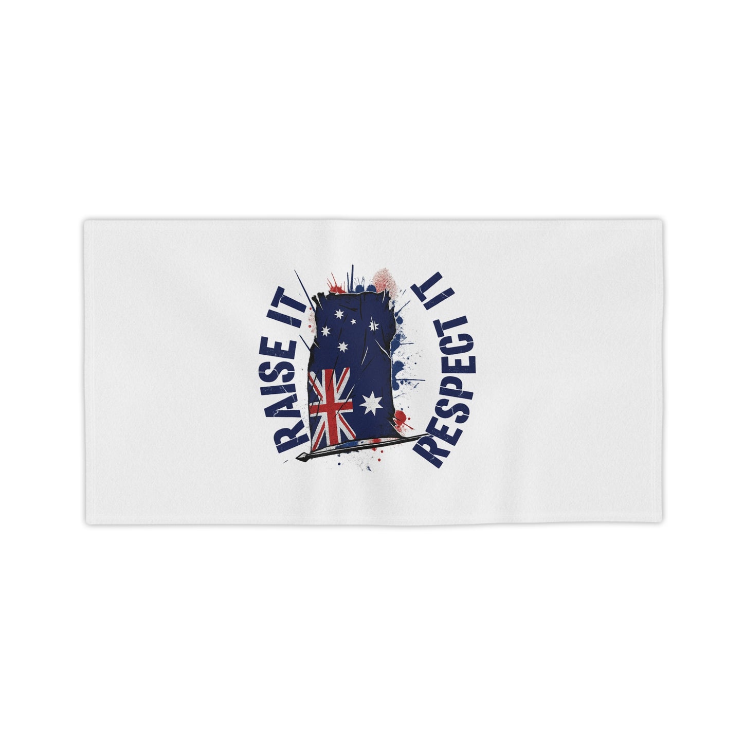 Raise It Respect it Australian Pride Beach Towels