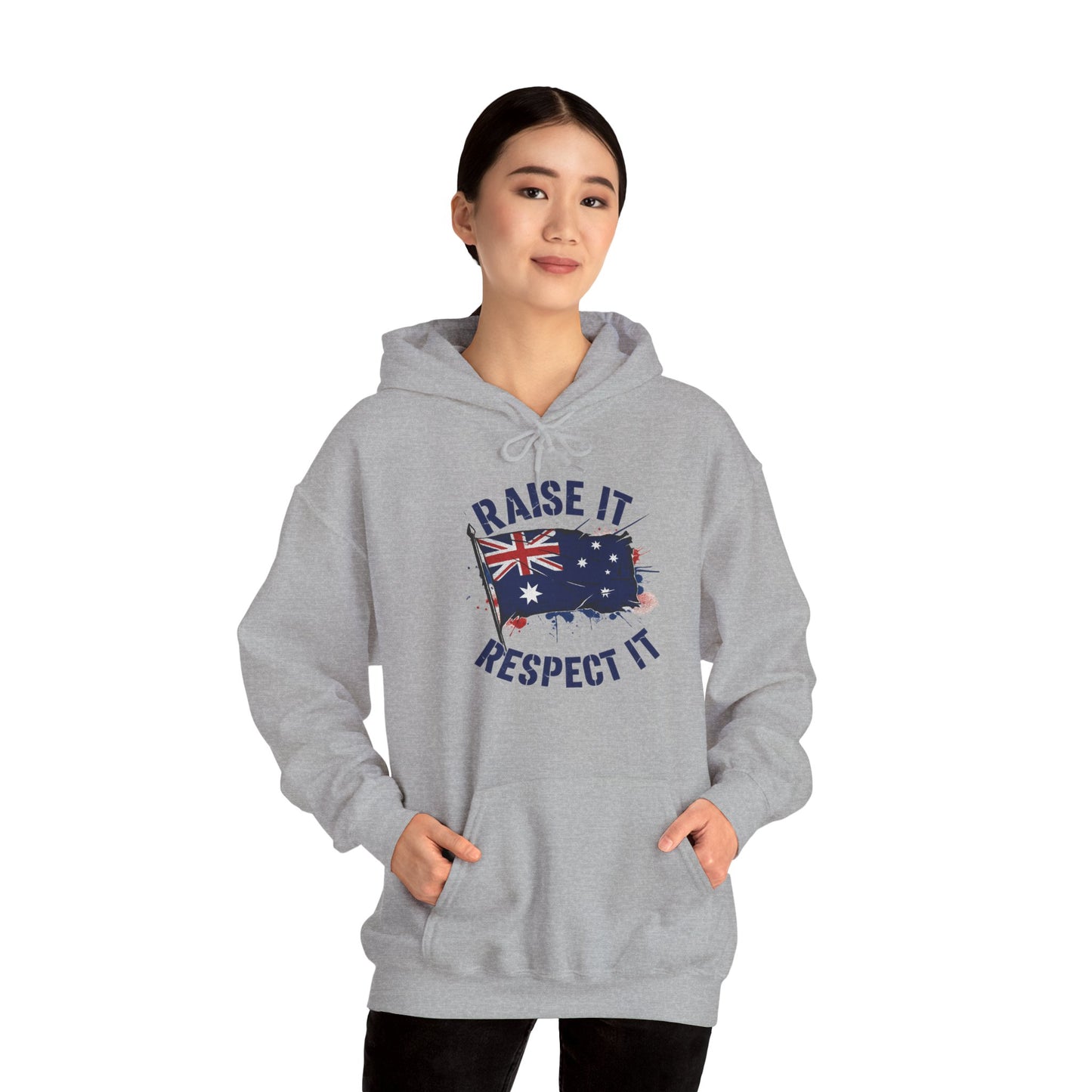 Raise It Respect It Aussie Flag Pride Unisex Sweatshirt