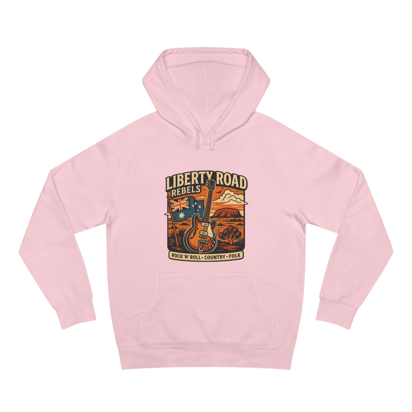Liberty Road Rebels Vintage Australiana Hoodie