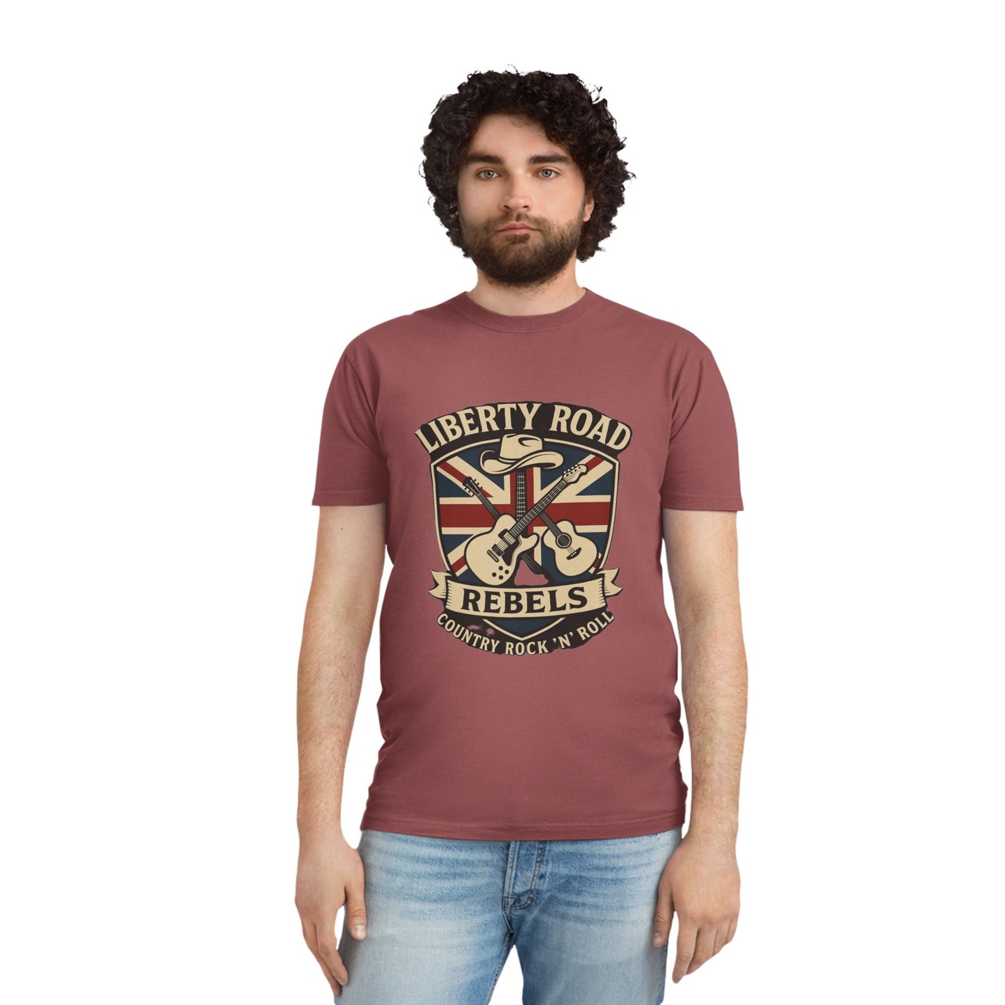 Liberty Road Rebels Britannia Unisex T-Shirt Vintage Tee