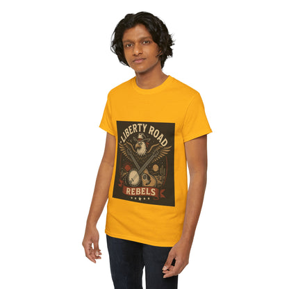 Liberty Road Rebels Vintage Americana Style Tee Unisex T-Shirt