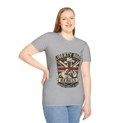 Liberty Road Rebels Britannia T-Shirt  Unisex Softstyle Tee