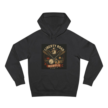 Liberty Road Rebels Vintage Americana Style Hoodie Unisex Sweatshirt