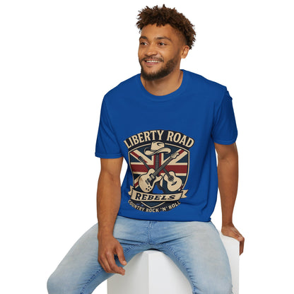 Liberty Road Rebels Britannia T-Shirt  Unisex Softstyle Tee