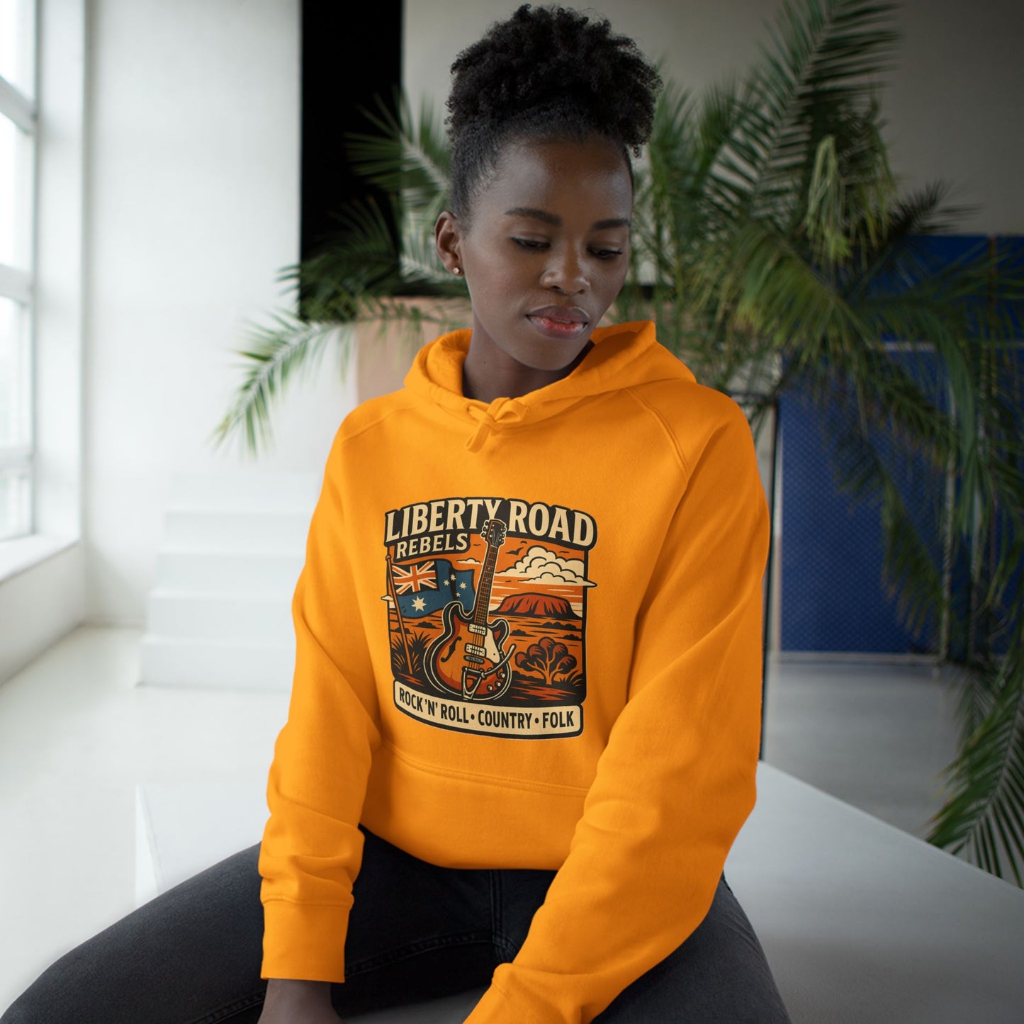 Liberty Road Rebels Vintage Australiana Hoodie