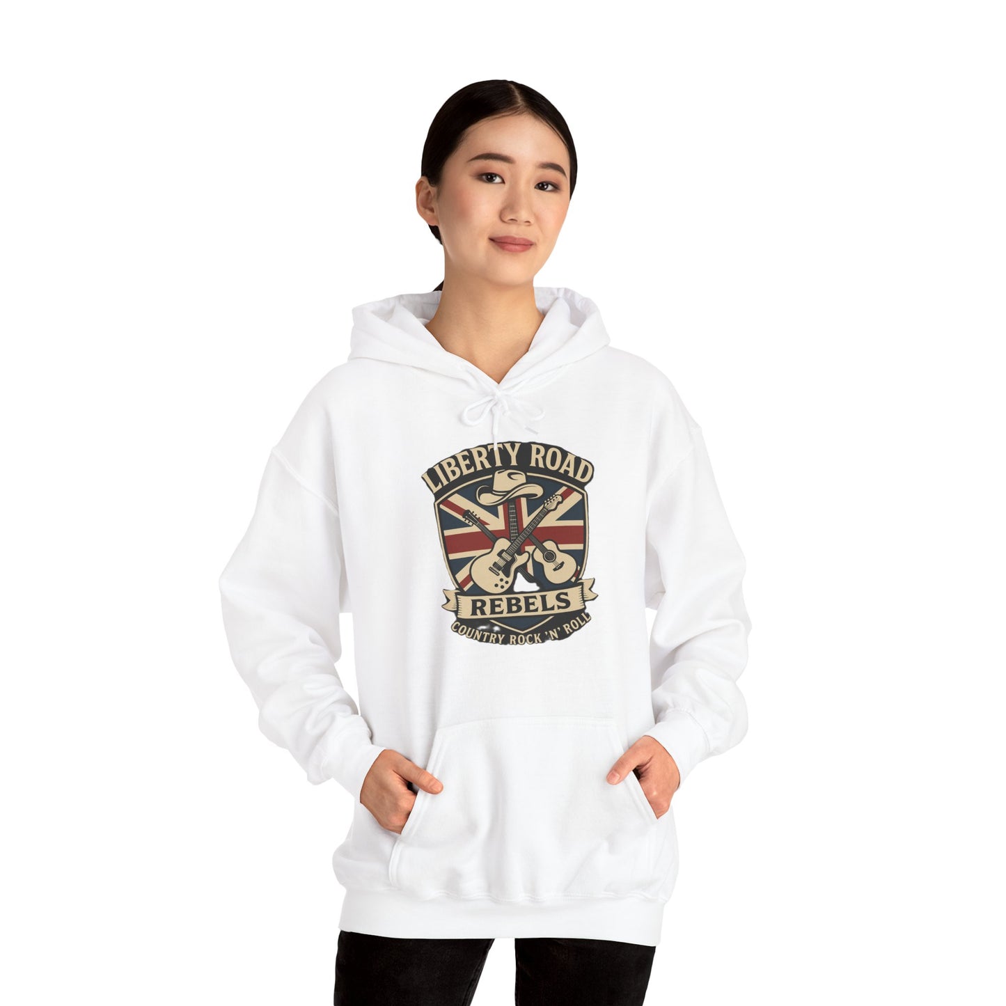 Liberty Road Rebels Britannia Hoodie Unisex Sweatshirt