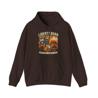 Liberty Road Rebels Australiana Hoodie