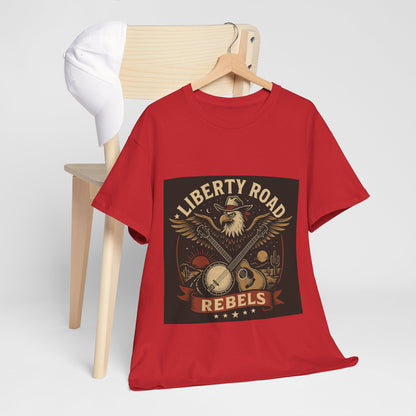 Liberty Road Rebels Vintage Americana Style Tee Unisex T-Shirt