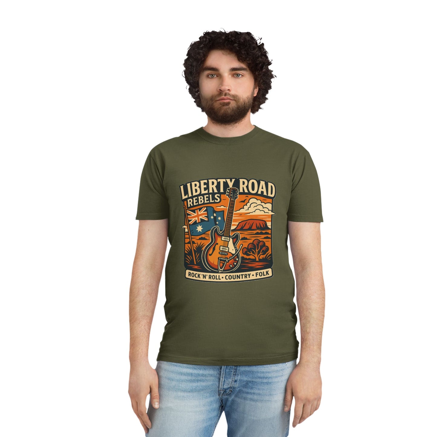 Liberty Road Rebels Australiana Unisex Tee T-Shirt