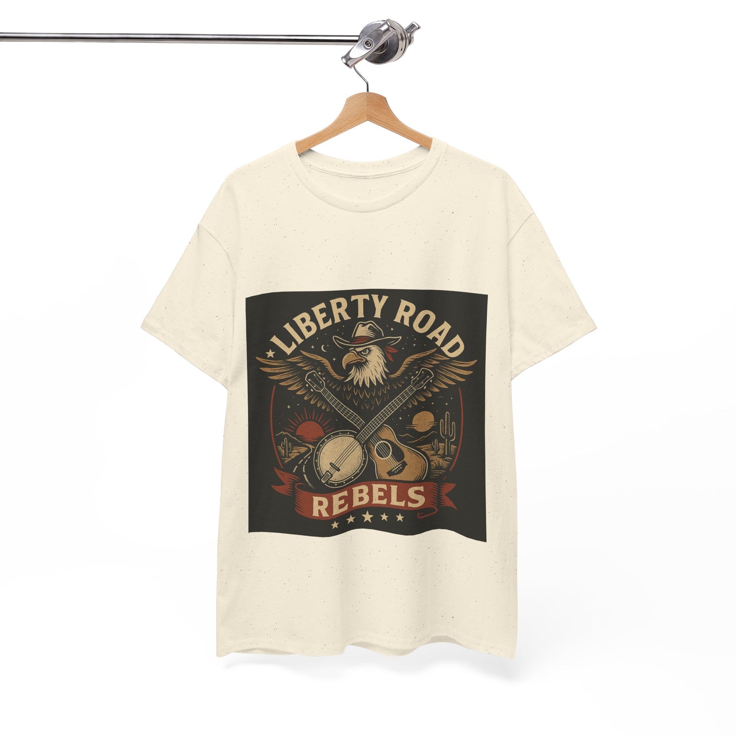 Liberty Road Rebels Vintage Americana Style Tee Unisex T-Shirt