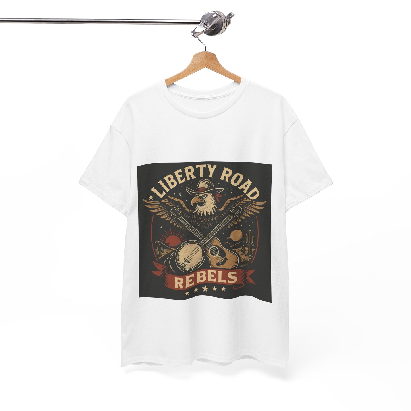 Liberty Road Rebels Vintage Americana Style Tee Unisex T-Shirt