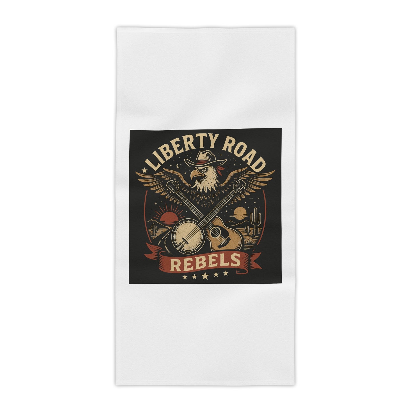 Liberty Road Rebels Vintage Americana Style Beach Towels