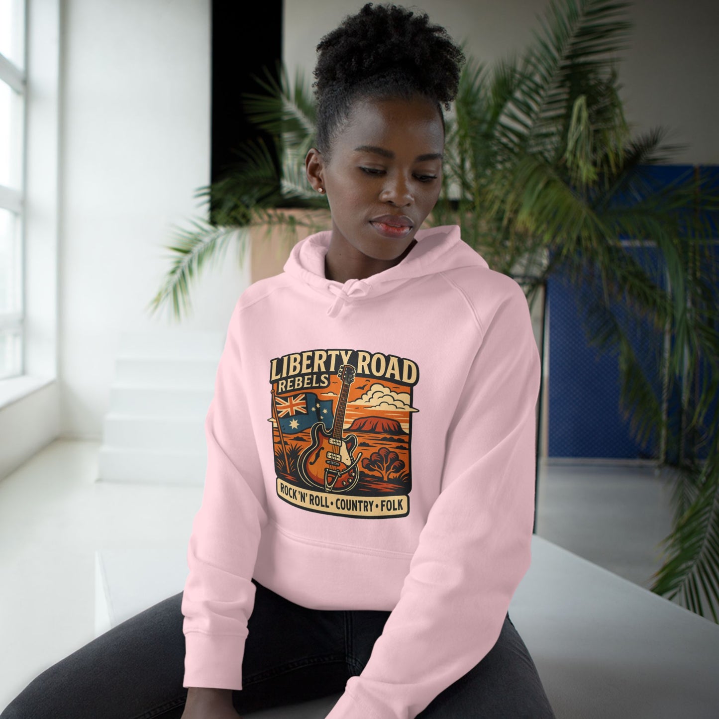 Liberty Road Rebels Vintage Australiana Hoodie