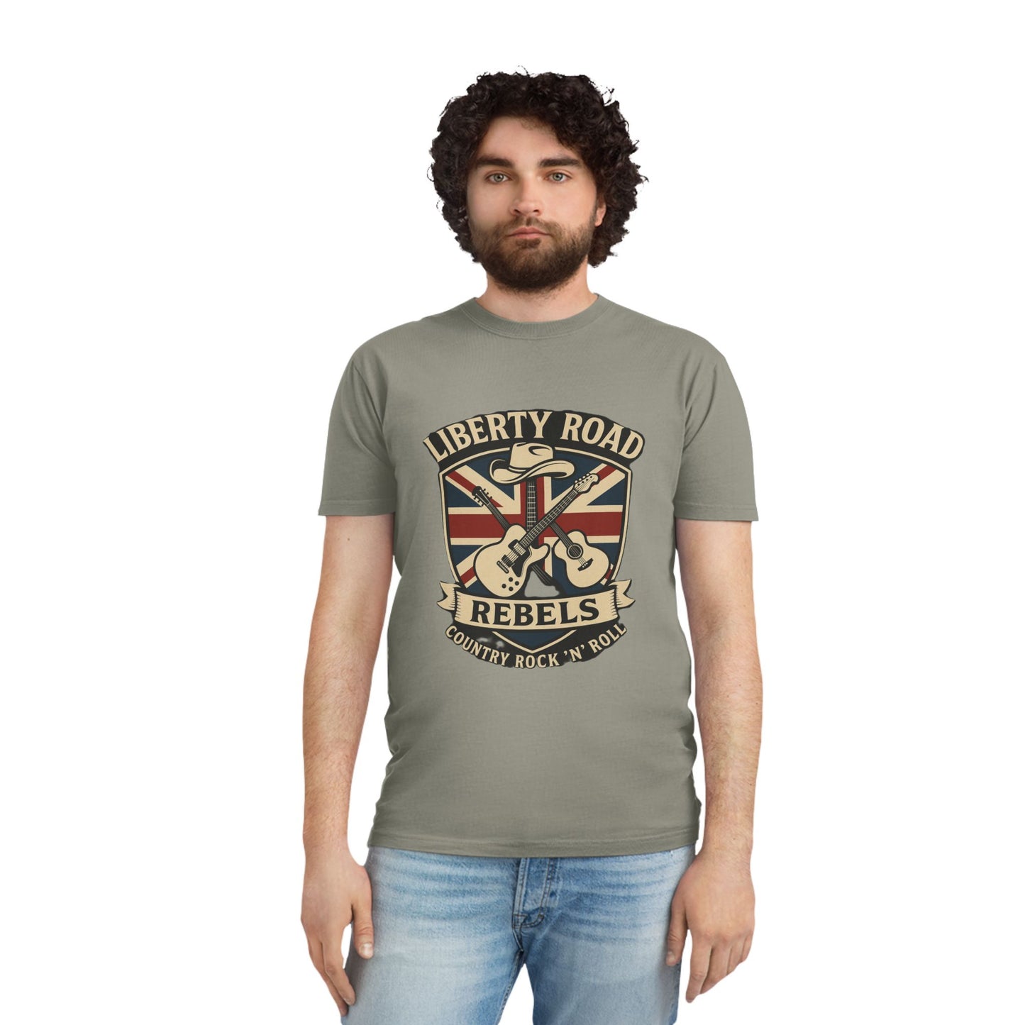 Liberty Road Rebels Britannia Unisex T-Shirt Vintage Tee