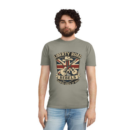 Liberty Road Rebels Britannia Unisex T-Shirt Vintage Tee
