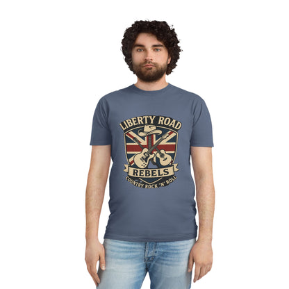 Liberty Road Rebels Britannia Unisex T-Shirt Vintage Tee
