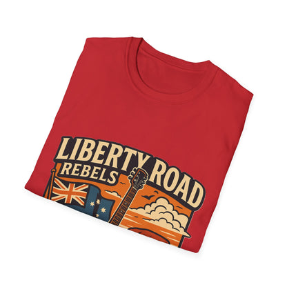 Liberty Road Rebels Australiana T-Shirt Unisex Graphic Tee
