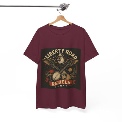 Liberty Road Rebels Vintage Americana Style Tee Unisex T-Shirt