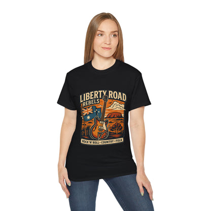 Liberty Road Rebels Australiana Unisex Ultra Cotton Tee T-Shirt