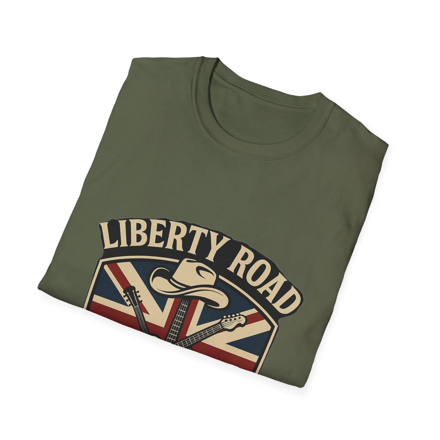 Liberty Road Rebels Britannia T-Shirt  Unisex Softstyle Tee