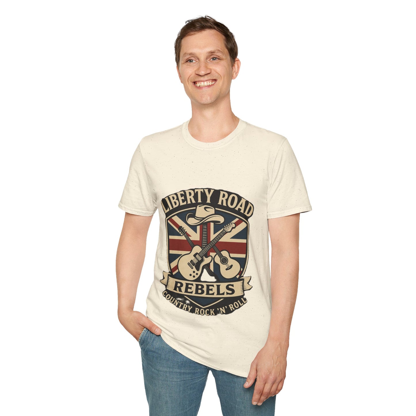 Liberty Road Rebels Britannia T-Shirt  Unisex Softstyle Tee