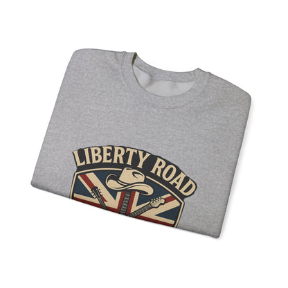 Liberty Road Rebels Britannia Sweatshirt Unisex Crewneck Longsleeve T-Shirt