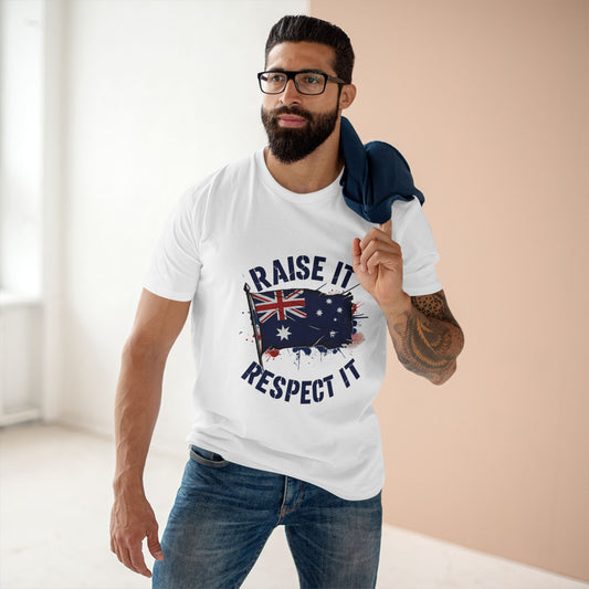 Raise It Respect It Australian Pride Tee T-Shirt