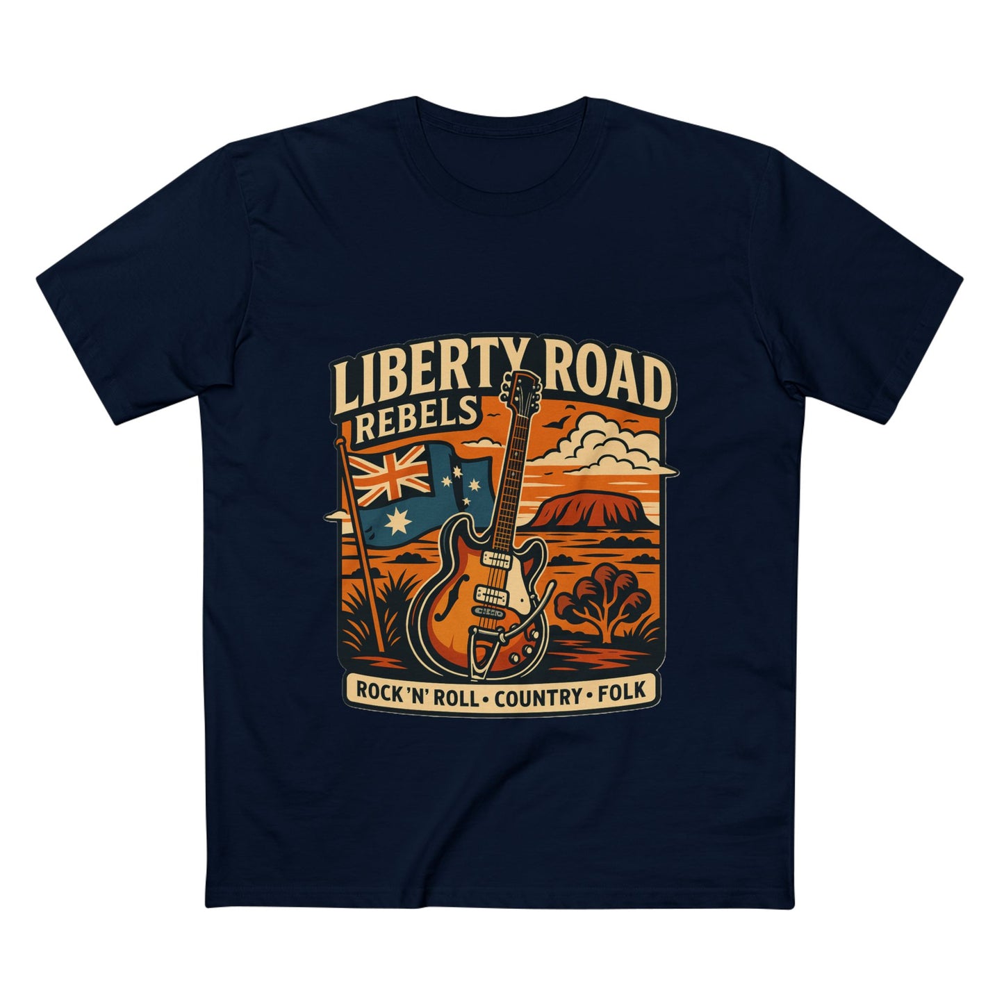 Liberty Road Rebels Vintage Australiana T-Shirt
