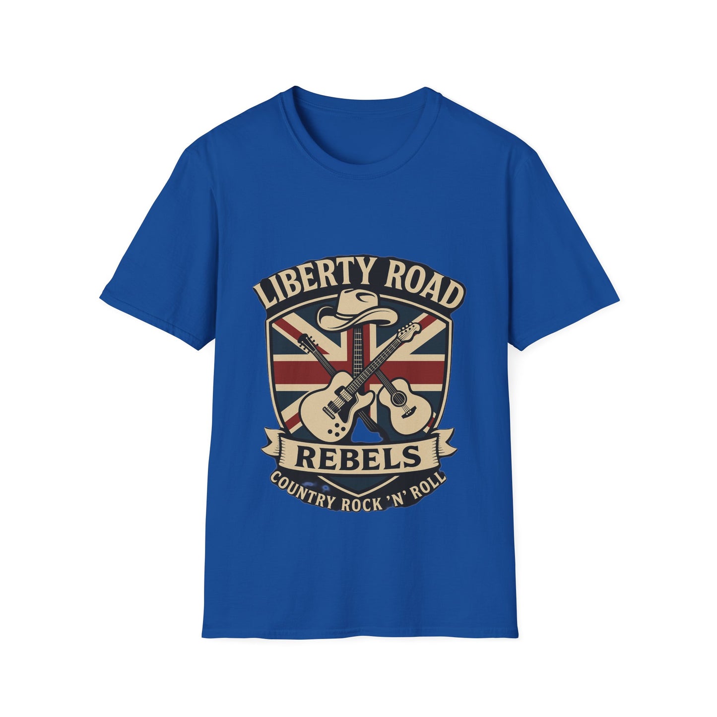 Liberty Road Rebels Britannia T-Shirt  Unisex Softstyle Tee