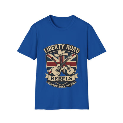 Liberty Road Rebels Britannia T-Shirt  Unisex Softstyle Tee