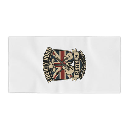 Liberty Road Rebels Britannia Rock 'n' Roll Beach Towels