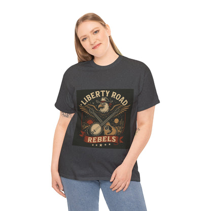 Liberty Road Rebels Vintage Americana Style Tee Unisex T-Shirt