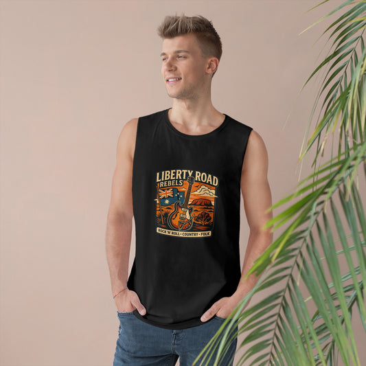 Liberty Road Rebels Australiana Unisex Tank Top Singlet