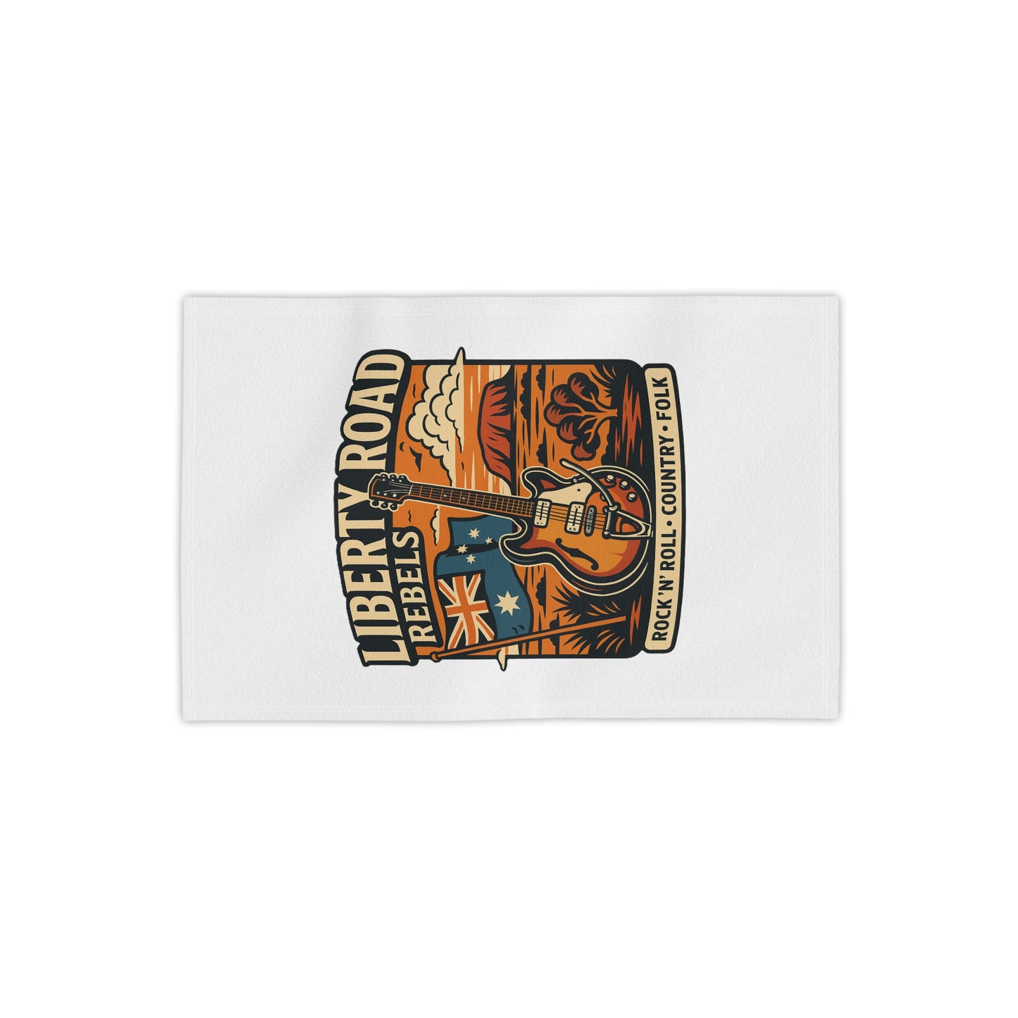 Liberty Road Rebels Australiana Beach Towels