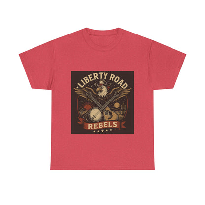 Liberty Road Rebels Vintage Americana Style Tee Unisex T-Shirt